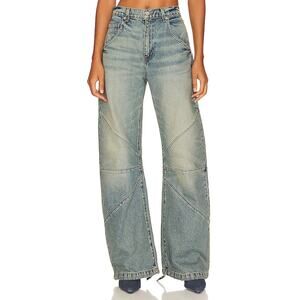Eb Denim Paneled Forest Frederic Denim Jeans Size 25
